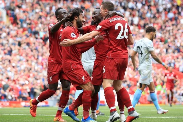 萨拉赫双响炮发威,利物浦客场轻取铁锤帮